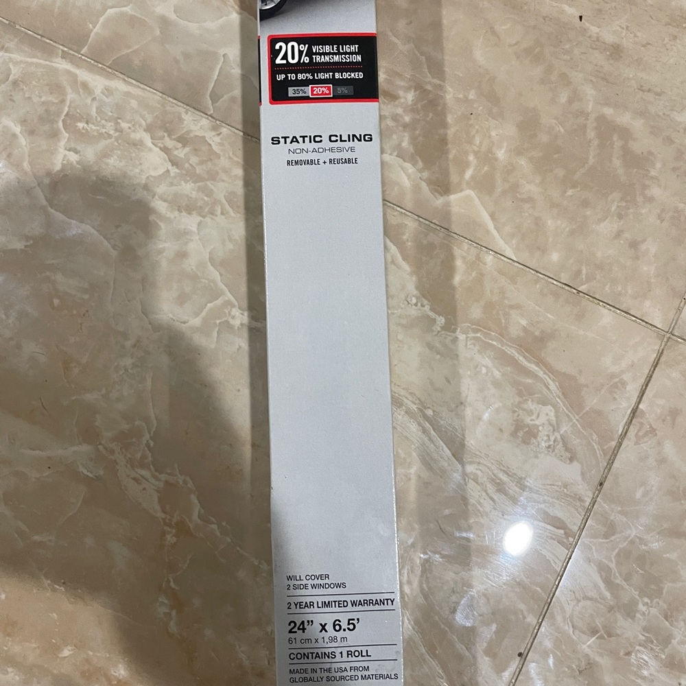 Gila Heat Shield Plus Black Window Tint, 1 roll - Picture 5 of 5